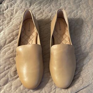 BNWOB Birdies Women's Beige Leather Loafers